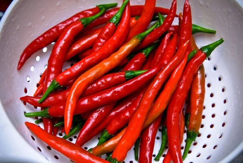 hot pepper for potency